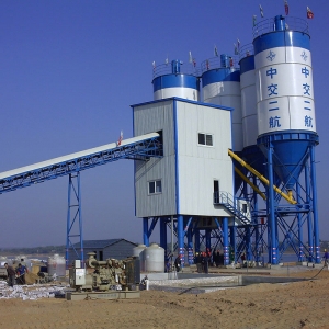 batch mix concrete plant