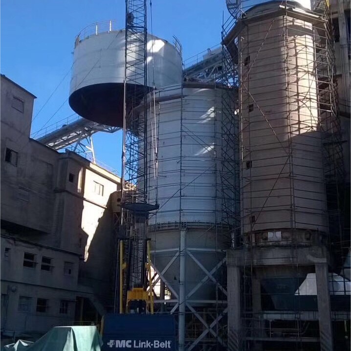 Pemasangan selesai silo 1600t di argentina